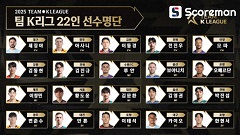 팀K리그 22명 확정, 세징야·모따 발탁... 30일 뉴캐슬과 대결