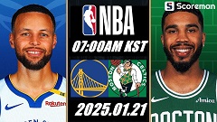 1월21일 NBA - 골든스테이트 워리어즈 VS 보스턴 셀틱스 느바 분석
