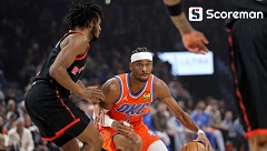 ‘충격의 2연패’ 오클라호마시티, 24승1패 후 13승9패…날아간 최다승 기록