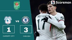 '가르나초 멀티골' 첼시, 카디프 3-1 꺾고 EFL컵 4강 선착