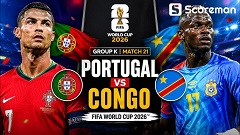 6월18일 2026 북중미월드컵 - 포르투갈 VS 콩고민주공화국 해외축구 분석 프리뷰