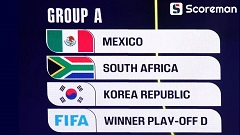 홍명보호, 죽음의조 피했다…멕시코·남아공·유럽PO 승자와 A조