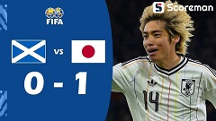 슈팅 18개 일본, 스코틀랜드에 1-0 승리…A매치 4연승