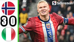 이탈리아, 예선 첫 경기서 노르웨이에 0-3 참패