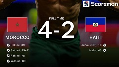 모로코, 아이티에 4-2 진땀승…브라질 이어 조 2위로 32강 진출