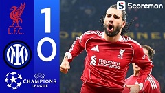 리버풀, 인터밀란 원정에서 1-0 승리...UCL 9위 도약