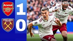 극적인 골 취소 판정...EPL 아스널, 웨스트햄 1-0 잡고 22년 만의 우승 '눈앞'