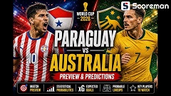 6월26일 월드컵 - 파라과이 VS 호주 해외축구 분석 프리뷰