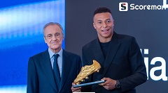 라리가 31골 음바페, '황금 축구화' 받았다… 유럽 '골든 부츠' 수상