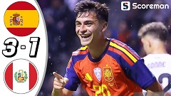 스페인, '해발 2100m'에서 페루 3-1 완파→29G 무패 달성