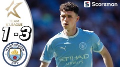 3년 만에 방한한 맨체스터시티, 팀 K리그 3-1 완파