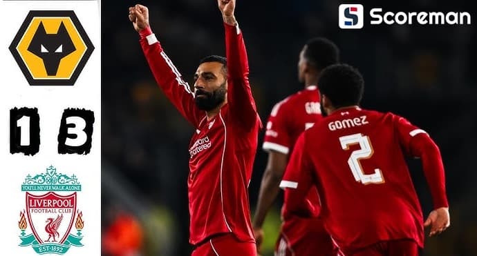 황희찬, 부상 복귀전서 시즌 3호골…울버햄튼, 리버풀에 1-3 완패, FA컵 16강 탈락