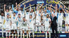 O Real Madrid derrota o Pachuca por 3 a 0 e vence a Copa Intercontinental de Clubes da FIFA