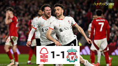 Resultado | Nottingham 1-1 Liverpool