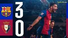 Sem Raphinha, o Barcelona vence o Osasuna em jogo adiado e abre 3 pontos de vantagem sobre o Real Madrid na liderança da LALIGA