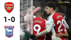 Resultado | Arsenal 1:0 Ipswich