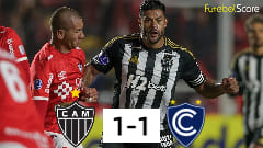 Atlético-MG sofre gol de ex-São Paulo, empata com Cienciano em casa e garante vaga nos playoffs da Sul-Americana