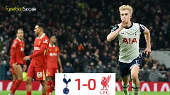 Liverpool para em goleiro estreante, Tottenham vence para chegar às meias-finais da Taça da Liga