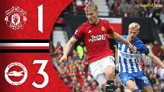 O golo de João Pedro foi anulado mas o Brighton venceu o Manchester United na Premier League graças a um erro bizarro do guarda-redes adversário