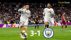 Mbappé brilha com hat-trick, Real Madrid atropela o City e avança para as oitavas da Champions