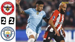 Resultado | Brentford 2-2 Manchester City