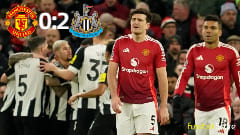 O Man Utd perde em casa para o Newcastle e termina a Premier League mais perto do rebaixamento do que da Champions na Premier League