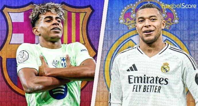Palpite Barcelona VS Real Madrid