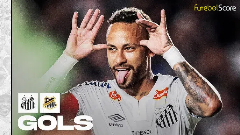 Neymar marca seu primeiro gol, Santos derrota o Água Santa e retoma a liderança do grupo B no Paulista