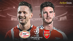 Palpite PSV VS Arsenal