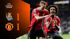 Manchester United cede empate à Real Sociedad na partida de ida das oitavas da Europa League