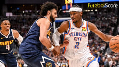 Thunder reage no último quarto e iguala série contra os Nuggets em 2 a 2