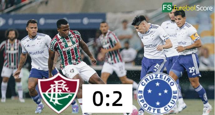 Cruzeiro derrota Fluminense no Maracanã, ultrapassa Flamengo e assume a liderança do Brasileirão