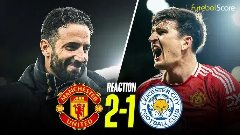 O Manchester United vence o Leicester City e se classifica na Copa da Inglaterra