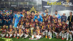 O Flamengo venceu o Botafogo e conquistou a Supercopa graças a Bruno Henrique e ao segundo gol de Luiz Araújo