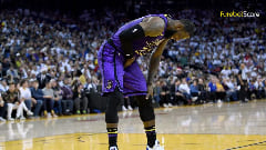 LeBron abandona jogo contra os Celtics com lesão na virilha: "Talvez eu tenha forçado um pouco além da conta"