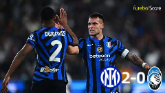 Resultado | Inter Milan 2:0 Atalanta