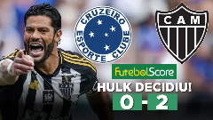 O Atlético-MG aproveitou a expulsão de Gabigol e Hulk decidir com dois gols para vencer o clássico contra Cruzeiro