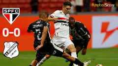 O São Paulo, jogando com um a mais, decepcionou mais uma vez, não abriu o placar contra a Inter de Limeira