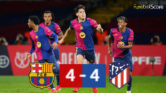 Raphinha e Yamal brilham, mas Barcelona cede empate ao Atlético no fim após jogão de oito gols pela semifinal da Copa do Rei