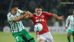 Internacional é derrotado pelo Atlético Nacional e vê Grupo F da Libertadores embolado