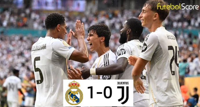 Real Madrid derrota Juventus com gol de herói inesperado e avança às quartas do Mundial de Clubes