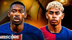 2 เลือก 1 ⚽ เดมเบเล่ กับ ยามาล มีอัตราต่อรองบัลลงดอร์เท่ากัน
