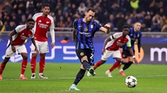 "อาร์เซนอล" บุกพ่าย "อินเตอร์ มิลาน" ร่วงอันดับ 12 ศึกยูฟ่า แชมเปียนส์ลีก