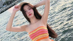 นีนี่ ชญาพัชร์ นางเอก MV ของ Three Man Down บิกินี่โชว์หุ่นขาวจั๊วะ !