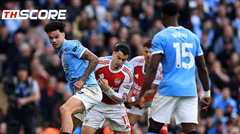 พรีเมียร์ลีก - แมนซิตี้ 2-1 อาร์เซน่อล