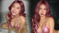 มาย ฮาเร็ม สลัดผ้า นุ่งบิกินี่ลงอ่าง โชว์แซ่บเบา ๆ อู้หูว... สวยเซี้ยะลืมมองหน้าเลย