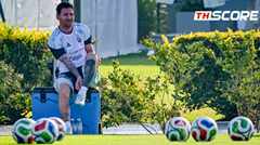 ใจหาย! ช่างภาพอาร์เจนตินาแชร์ภาพ "เมสซี่" ซ้อมมื้อสุดท้ายในบ้านเกิด❓