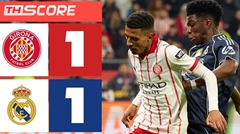 ​ไร้ชัย 3 นัดติด! เรอัล มาดริด เจ๊า กิโรน่า 1-1 ตามหลังบาร์ซ่า 6 แต้ม