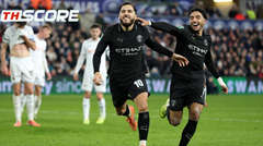 อีเอฟแอลคัพ - สวอนซี ซิตี้ 1-3 แมนเชสเตอร์ ซิตี้