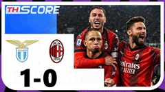 ลาซิโอ ล้างแค้น! เฉือน มิลาน 1-0 ทะลุรอบ 8 ทีม โคปปา อิตาเลีย ซัคคานยี โขกชัย-เลเอา พลาดโทษ